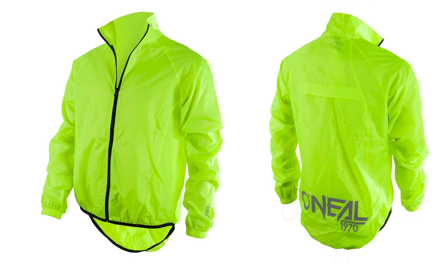 1106-502 giacca o´neal breeze rain jacket hi-viz giallo neon taglia s 